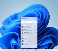 Teams est accessible depuis la barre des tâches de Windows 11