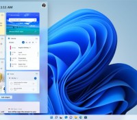 Les widgets de Windows 11 // Source : Microsoft