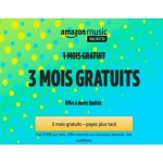 Le service musical Amazon Music Unlimited est gratuit pendant 3 mois Le service musical Amazon Music Unlimited est gratuit pendant 3 mois