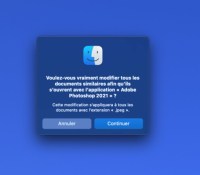 Configuration d'une application par défaut sur macOS // Source : Frandroid