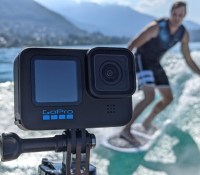 La GoPro Hero 10 Black en pleine sessions wakesurf // Source : Maxime Grosjean pour Frandroid