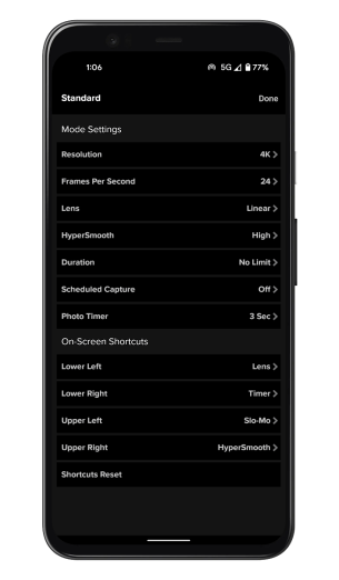 GoPro Hero 10 Black - Application Quick (3)