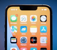 L'encoche de l'iPhone 13 Pro // Source : Louise Audry pour Numerama