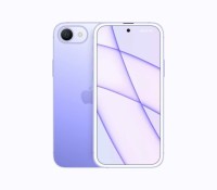 Rendu d'un iPhone avec un trou au lieu d'une encoche
