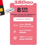 Ce forfait mobile ne lésine pas sur l’enveloppe de data : 150 Go pour 8,99 €/mois Ce forfait mobile ne lésine pas sur l’enveloppe de data : 150 Go pour 8,99 €/mois