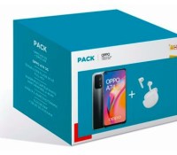 Pack Smartphone Oppo A74 5G + Écouteurs sans fil Enco Air