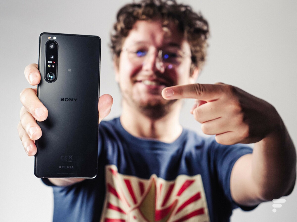 Le Xperia 1 iii. // Source : Frandroid - Arnaud Gelineau Le Xperia 1 iii. // Source : Frandroid - Arnaud Gelineau