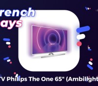 Promotion appliquée sur la TV Philips The One 65 pouces pour les French Days sur Darty