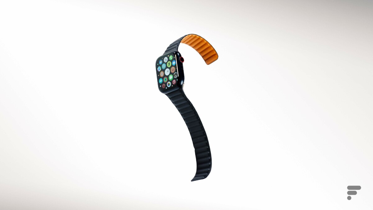 L'Apple Watch Series 7 pour illustration // Source : Arnaud Gelineau - Frandroid L'Apple Watch Series 7 pour illustration // Source : Arnaud Gelineau - Frandroid