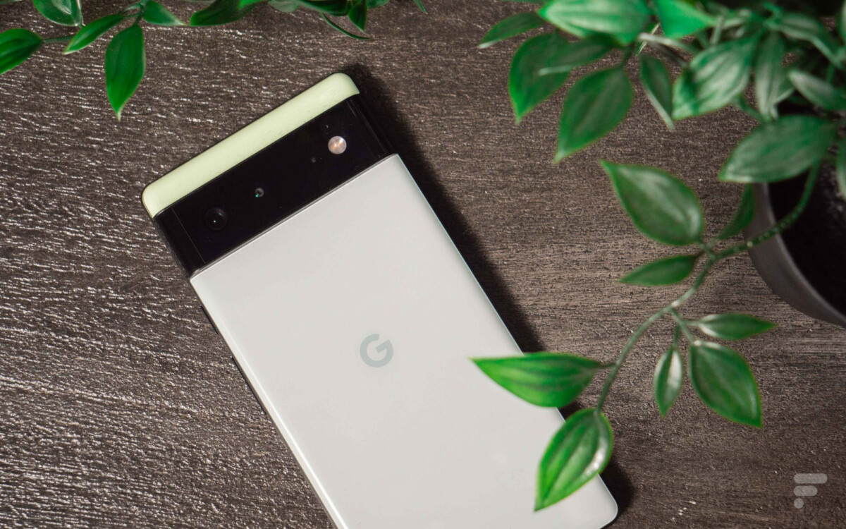 Google Pixel 6 // Source : Anthony Wonner - Frandroid Google Pixel 6 // Source : Anthony Wonner - Frandroid