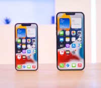 L'iPhone 13 mini et l'iPhone 13 Pro Max, le plus petit et le plus grand smartphone d'Apple // Source : FRANDROID