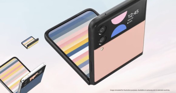 Galaxy Z Flip 3 Bespoke Edition // Source : Samsung Galaxy Z Flip 3 Bespoke Edition // Source : Samsung