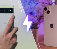 À gauche : le Pixel 6. À droite : l'iPhone 13. // Source : Frandroid