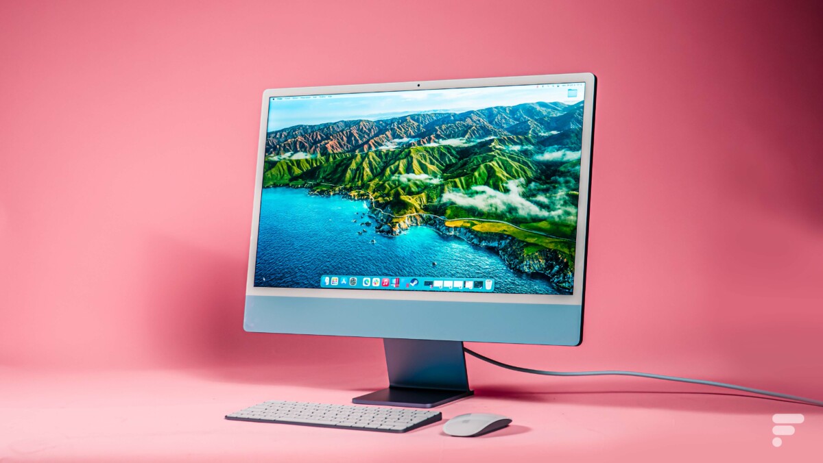 iMac M1 // Source : Frandroid iMac M1 // Source : Frandroid