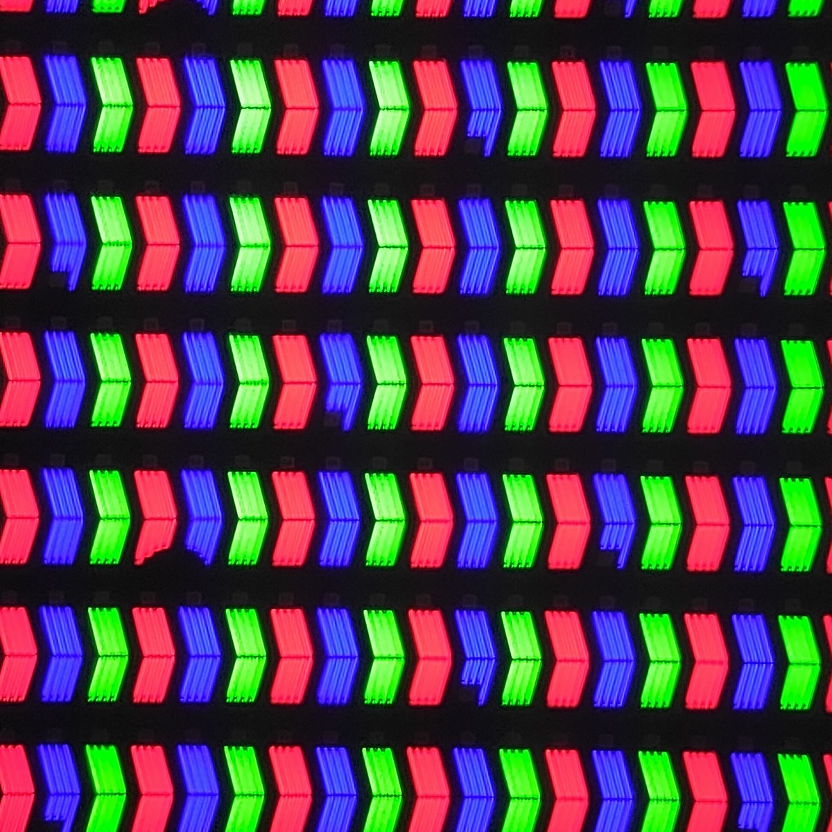 La dalle au microscope 60x.