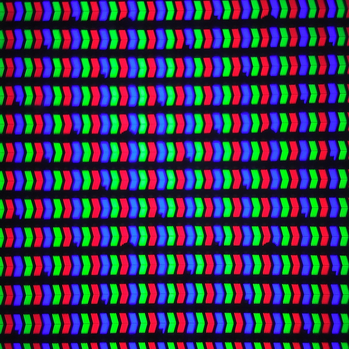 La dalle au microscope 30x.
