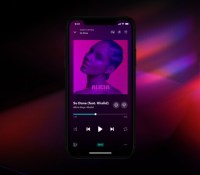 L'application Tidal sur smartphone // Source : Tidal