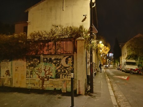 Photo de nuit avec mode nuit du Realme 8i.
