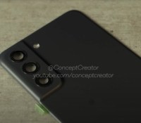 Voici à quoi ressemblerait la partie arrière du Galaxy S21 FE... que l'on attend toujours // Source : Concept Creator - YouTube