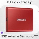 Le SSD externe Samsung T7 1 To est au meilleur prix pour le Black Friday Le SSD externe Samsung T7 1 To est au meilleur prix pour le Black Friday