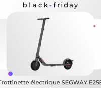 Trottinette électrique SEGWAY E25E Black Friday 2021