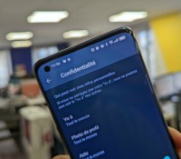 Le menu Confidentialité sur WhatsApp // Source : Frandroid