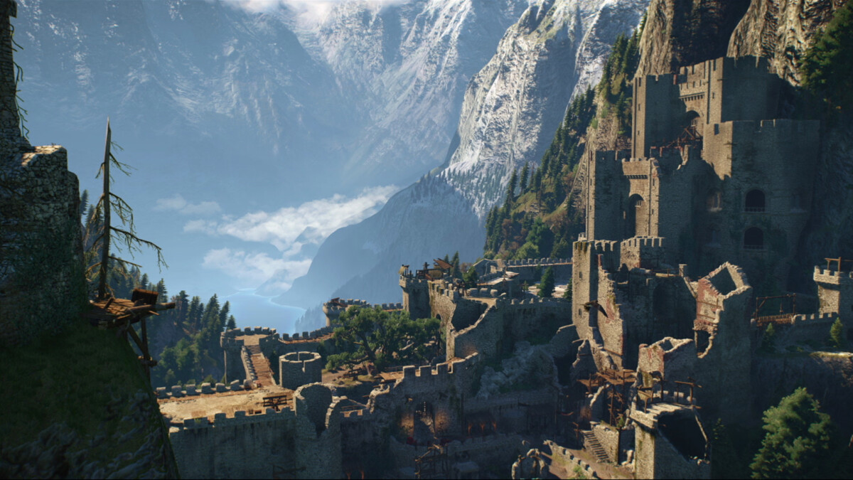 Kaer Morhen dans le jeu vidéo Kaer Morhen dans le jeu vidéo
