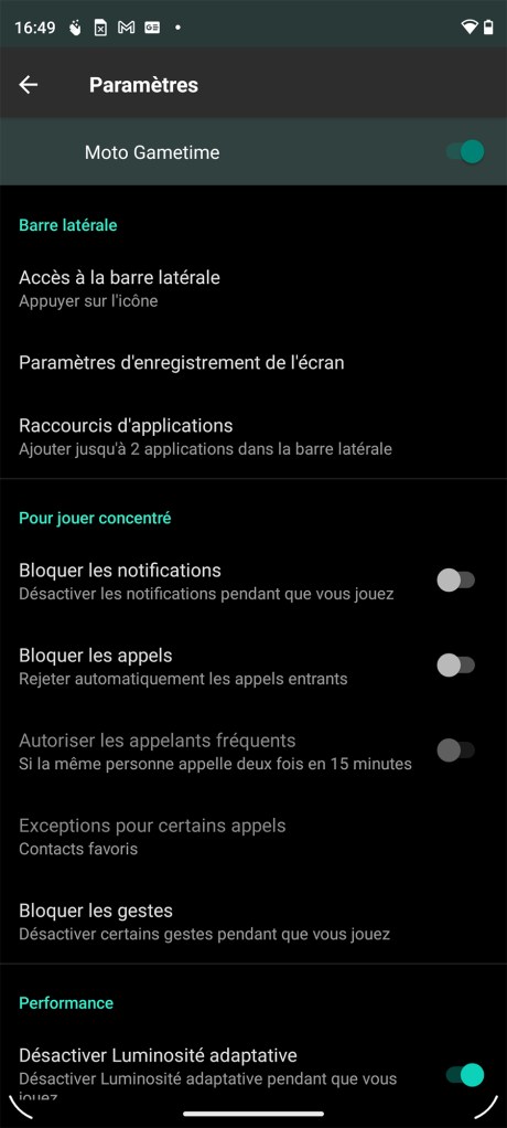 Il permet surtout d’éviter d’être dérangé en pleine partie // Source : Frandroid / Yazid Amer