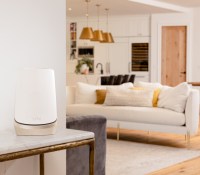 Le nouveau routeur Mesh Orbi WiFI 6E Quad Band // Source : Netgear Le nouveau routeur Mesh Orbi WiFI 6E Quad Band // Source : Netgear