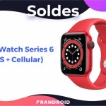 L&rsquo;Apple Watch Series 6 est en promotion à -30 % pour les soldes sur Amazon