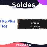Aujourd’hui, ce SSD NVMe de 1 To pour PS5 est à un bon prix lors des soldes Aujourd’hui, ce SSD NVMe de 1 To pour PS5 est à un bon prix lors des soldes