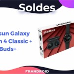 Super prix pour ce pack Samsung Galaxy Watch 4 Classic + Galaxy Buds Plus Super prix pour ce pack Samsung Galaxy Watch 4 Classic + Galaxy Buds Plus