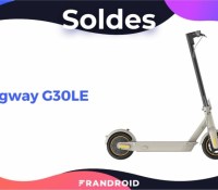 Trottinette Électrique Segway G30LE — Soldes d&rsquo;hiver 2022