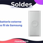 Seulement 5 €, c’est le prix de la batterie externe sans fil de Samsung pendant les soldes Seulement 5 €, c’est le prix de la batterie externe sans fil de Samsung pendant les soldes