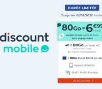 cdiscount mobile forfait 80 Go février 2022