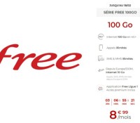 Free forfait 100 Go Février 2022