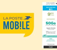 La poste mobile forfait 50 Go
