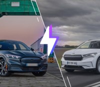 mustang mach e vs skoda eniaq iv