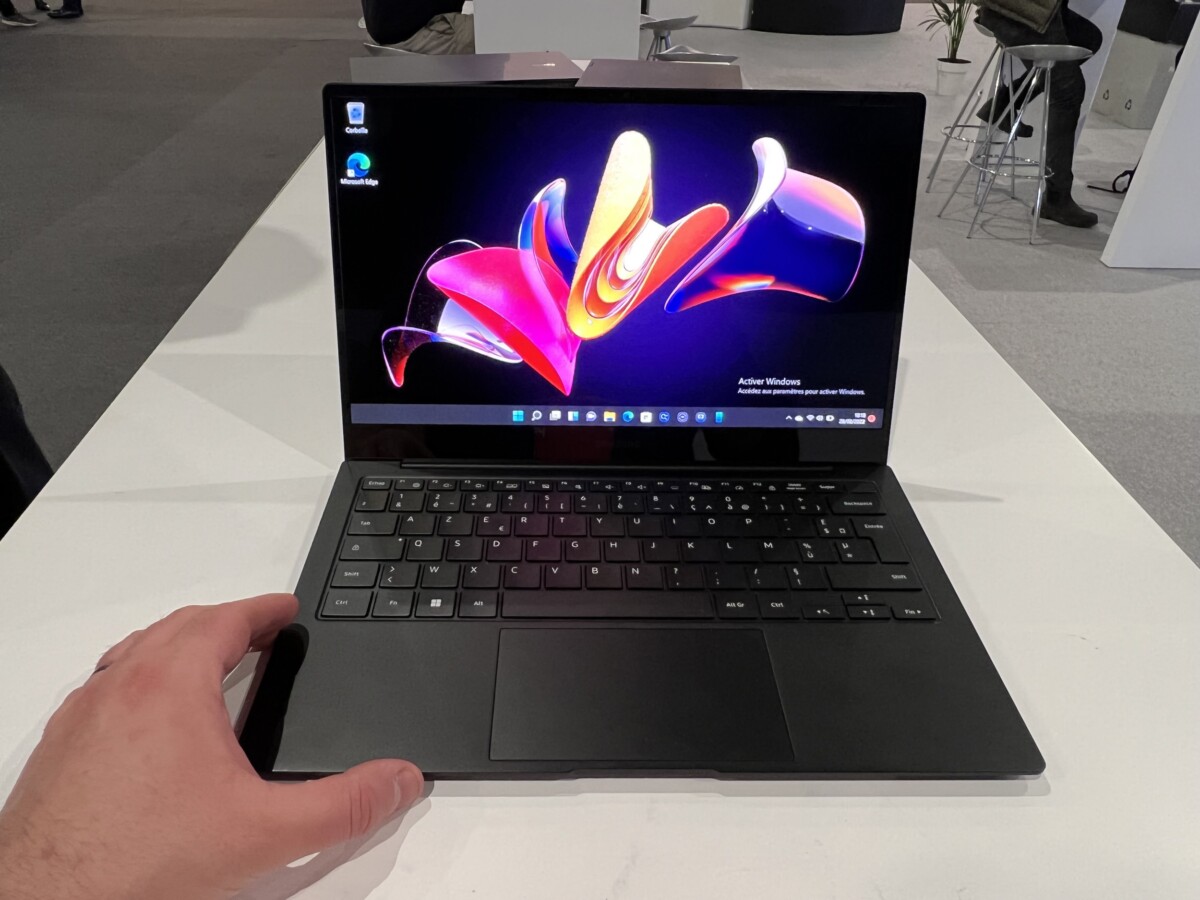 Samsung Galaxy Book 2 Pro // Source : Frandroid Samsung Galaxy Book 2 Pro // Source : Frandroid