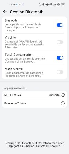 Huawei Sound Joy app