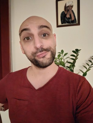 Photo prise dans la quasi pénombre