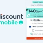 Cet excellent forfait de 140 Go ne coûte que 10 euros par mois la première année Cet excellent forfait de 140 Go ne coûte que 10 euros par mois la première année