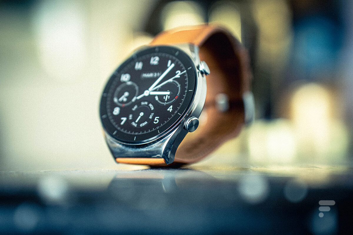 La Xiaomi Watch S1 pour illustration // Source : Frandroid La Xiaomi Watch S1 pour illustration // Source : Frandroid