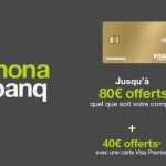Monabanq : jusqu’à 120 euros offerts simplement en ouvrant un compte Monabanq : jusqu’à 120 euros offerts simplement en ouvrant un compte