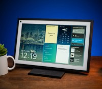 L’Echo Show 15 d’Amazon, un grand écran pour centraliser la vie du foyer // Source : FRANDROID - Robin WYCKE