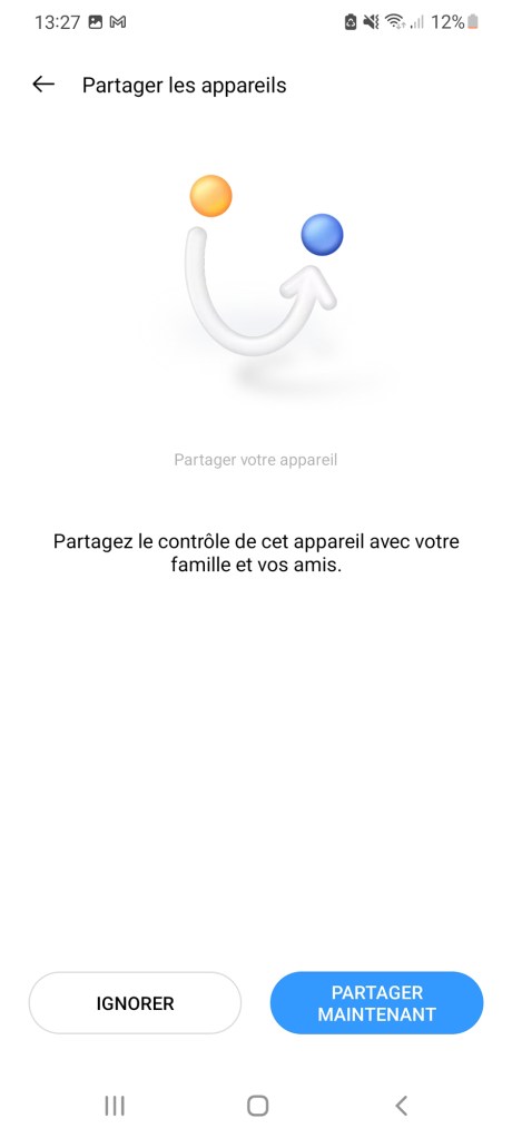 Après l’installation, pensez à partager avec les autres membres du foyer le contrôle de la caméra // Source : Yazid Amer - Frandroid