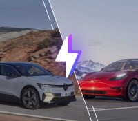 renaut megane e-tech vs tesla model 3