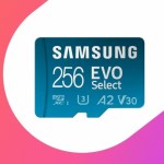 La microSD Samsung Evo Select de 256 Go ne coûte pas plus de 38 euros La microSD Samsung Evo Select de 256 Go ne coûte pas plus de 38 euros
