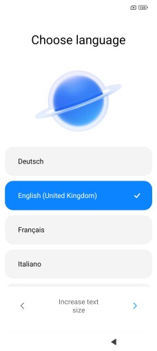 MIUI 13 s'installe comme n'importe quel téléphone Android. // Source : Frandroid