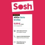 Sosh repart à l’offensive avec un forfait mobile 40 Go à moins de 10€/mois Sosh repart à l’offensive avec un forfait mobile 40 Go à moins de 10€/mois